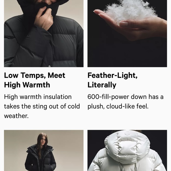 lululemon athletica Black Puffer Jacket - Picture 10 of 16